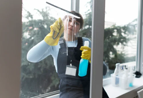 Nettoyage de vitres intérieures et extérieures à Tourouzelle